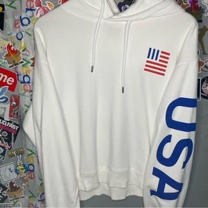 The North Face USA Hoodie Women’s Size L